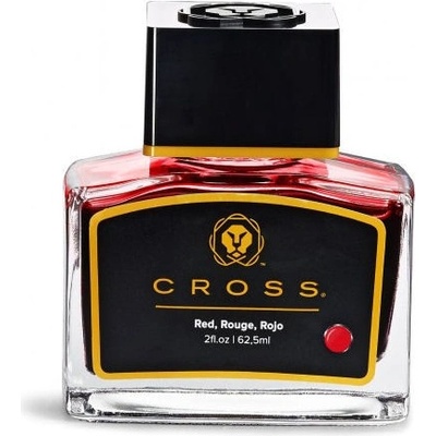 Cross Red červený lahvičkový inkoust 62,5 ml