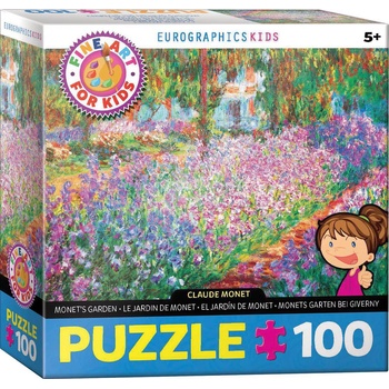 EUROGRAPHICS - Puzzle Monet: Monet's Garden 100XXL - 100 piese