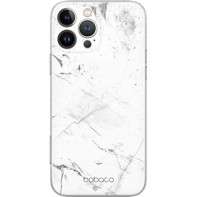 ERT GROUP Калъф Abstract за iPhone 16 Pro Max, Бял мрамор (BPCABS3836)