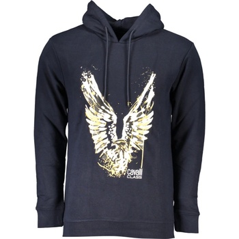 Roberto Cavalli Мъжки суитшърт cavalli class, Цвят Синьо (rxt65dcf062_bl04926)
