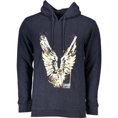 Roberto Cavalli Мъжки суитшърт cavalli class, Цвят Синьо (rxt65dcf062_bl04926)