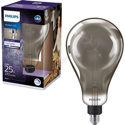 Philips LED Демируема крушка SMOKY VINTAGE Philips A160 E27/6, 5W/230V 4000K (P3394)