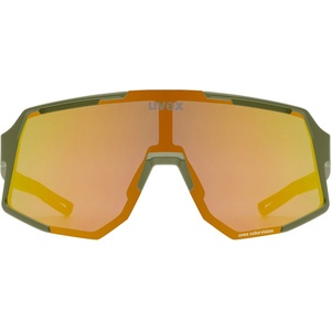 uvex Очила за колоездене Uvex Sequenze Colorvision Cat. 3 Cycling glasses - Olive Matt / Mirror Yellow - размер One Size (205-7006-0211)