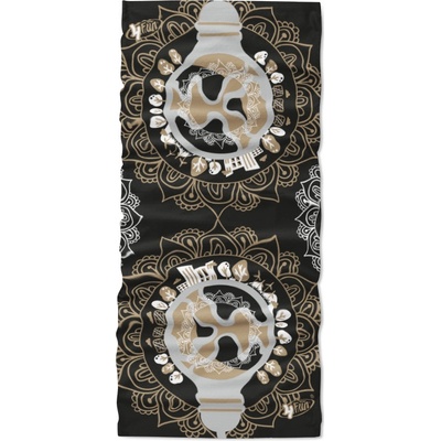 4Fun multifunkčná šatka Mandala black