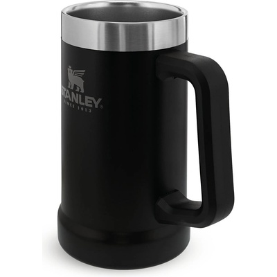 STANLEY Черна термочаша от неръждаема стомана 700 ml The Big Grip Beer Stein Black - Stanley (10-02874-034)