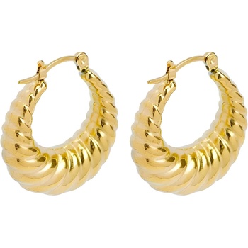 HARAHU Обеци la-28738 - Златни kp28738 (la-28738)