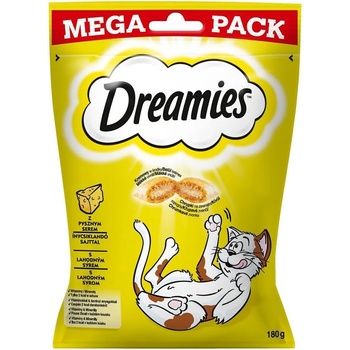 Dreamies лакомства с нежно сирене за котки 180 г