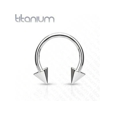 Šperky4U piercing podkova titan TIT1110-121044