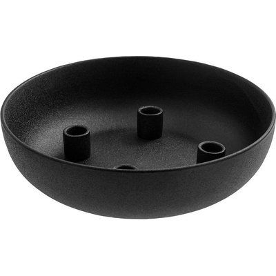 Keramický svícen Granholmen Glossy Black XXL Storefactory Scandinavia