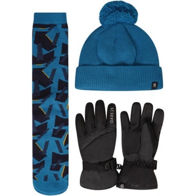 Dare2b dětský lyžařský set DKI300 modrá