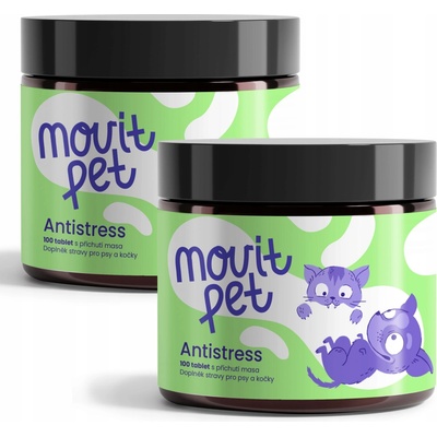 Movit PET Antistress s příchutí masa 100 tbl