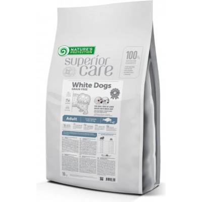 Nature's Protection NATURES PROTECTION Superior Care Без зърнени култури Бяла риба за възрастни кучета от големи породи 10 кг