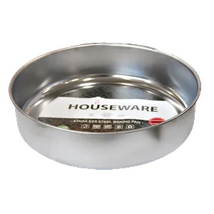 Гърция Тава хром кръг дълбока ф28x7, 0cm HOUSEWARE (31348) (0106102)