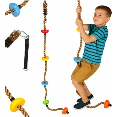 KIK KX3119 Detské lezecké lano 200 cm