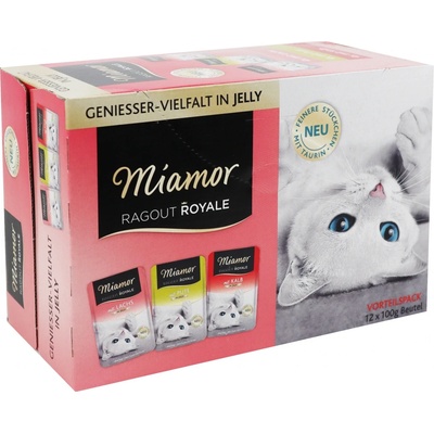 Miamor Ragout Multi morka losos teľacie 12 x 100 g