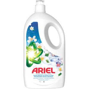 Ariel Greek Island, течен перилен препарат, 80 пранета, 3.6 л (8700216987073)