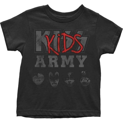 Kiss Army čierna