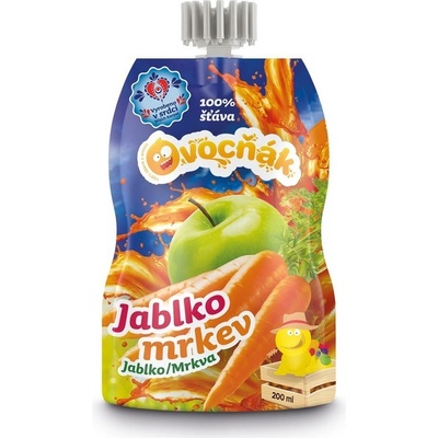 Ovocňák Mušt jablko a mrkva 200ml