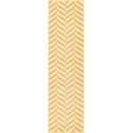 Asiatic Carpets Жълт килим 240x66 cm Muse - Asiatic Carpets (MUSE0662400008)
