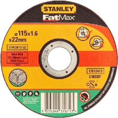 Stanley Řezný kotouč 115 x 22,2 x 1,6 mm STA32612