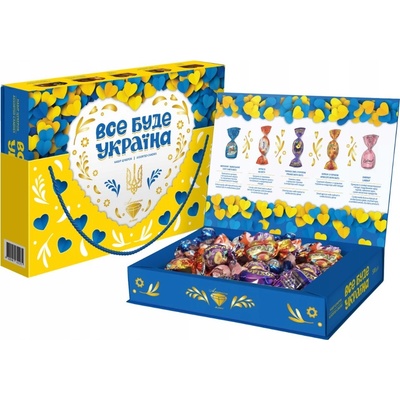Cerera sada bonbonů Vše bude Ukrajina 500 g