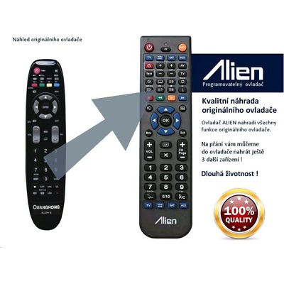 Diaľkový ovládač Alien Changhong RL67H-8