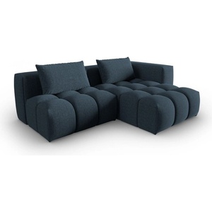 Cosmopolitan Design Тъмносин ъглов диван (десен ъгъл/с лежанка) Verona - Cosmopolitan Design (COS_RCO_S_193_F1_VERONA6)