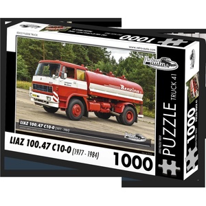 Retro cars - Puzzle TRUCK - Liaz 100.47 C10-0 (1977 - 1984) - 1 000 piese