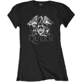Image 1 of Queen Logo Black 2XL Дамски Риза (QUTS19LB05)