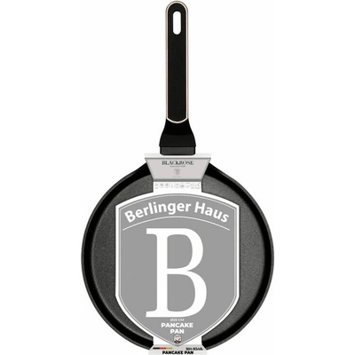 BERLINGERHAUS Pánev na palačinky s titanovým povrchem 25 cm Black Rose Collection BH-8348