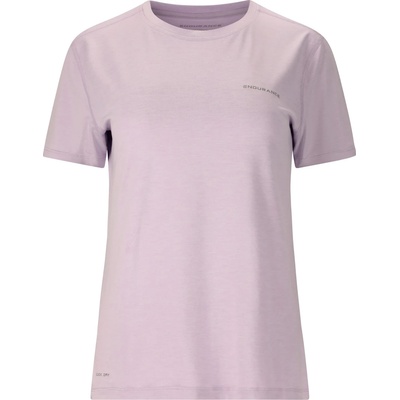 ENDURANCE Дамска тениска ENDURANCE Women's Alvaly Melange S/S Tee Sport shirt - Orchid Petal - размер 36 (EU) (916-2991-1112)