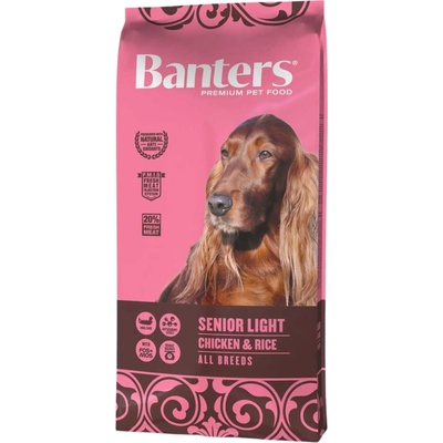 Banters Dog Senior Light Chicken&Rice 2 x 15 kg