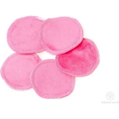 MKN Látkové odličovacie tampóny ružové 5 ks