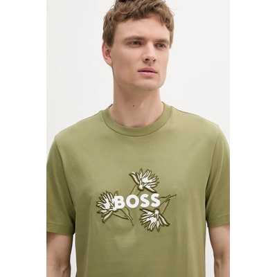 BOSS Памучна тениска boss (50536796)