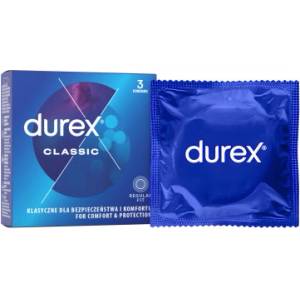 Reckitt Benckiser Презервативи Durex (3 бр. /кутия) Classic Originals