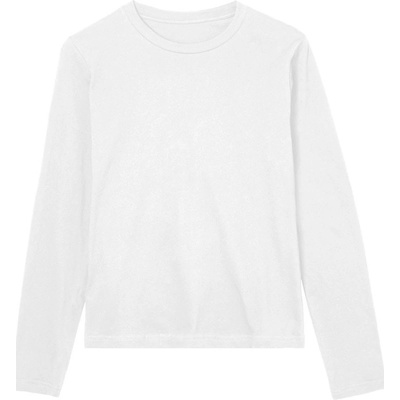 TRUE BLANKS Tričko Essentials Womens Regular LSL Tee dlouhý rukáv dámské COT 73835400101 Bílá