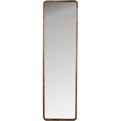 White Label Living Стенно огледало от масивно дърво 34x120 cm Nyko - White Label (8100076)