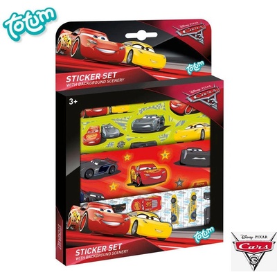 Totum - Детски стикери Дисни колите 140073