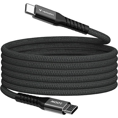 Verbatim 31863 USB-C USB C samec - USB C samec 100W 1.2m černý