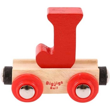 Bigjigs vagónik Písmeno J