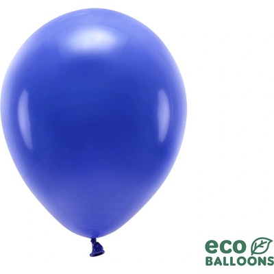 Latexové balóniky pastelové Eco tmavo modré 30cm