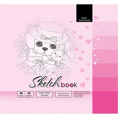 Bourgeois Бележник Bourgeois 200х200 24л. 21398 тв. к. бели (1120658-05-218342-21398)