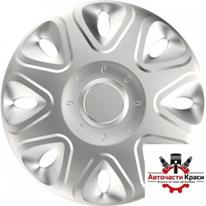 Versaco Тасове за джанти 14'' Versaco Power Silver (56236) - avtochastikrasi