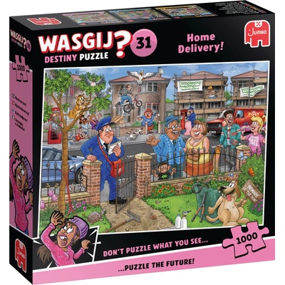 JUMBO WASGIJ Retro Destiny 31 Doručení domů! 1000 dílků