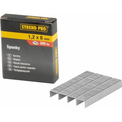 Spony Strend Pro KF1062-06, 8 mm, balenie 200 ks
