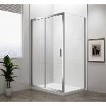 POLYSAN Easy Line - Душ кабина, 100x70 см, хром/прозрачно стъкло EL1015EL3115 (EL1015EL3115)