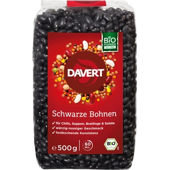 Davert Био черен боб - 500 г
