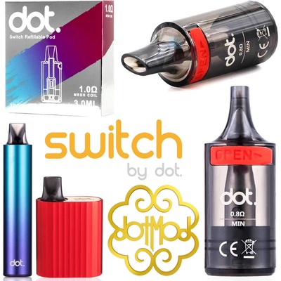 DotMod Switch R Pod cartridge 0.6 ohm
