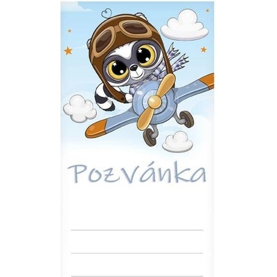 Pozvánka na oslavu 190x100mm s motivem – Zboží Dáma