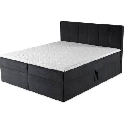 Sconto Ores 2 s matracom tmavosivá